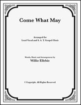 Come What May Three-Part Mixed choral sheet music cover